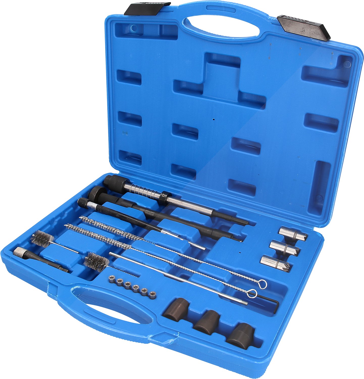 Brilliant Tools Blau Injektorsitz- Und Schacht-Reinigungs-Satz, 21-Tlg. - Image 5