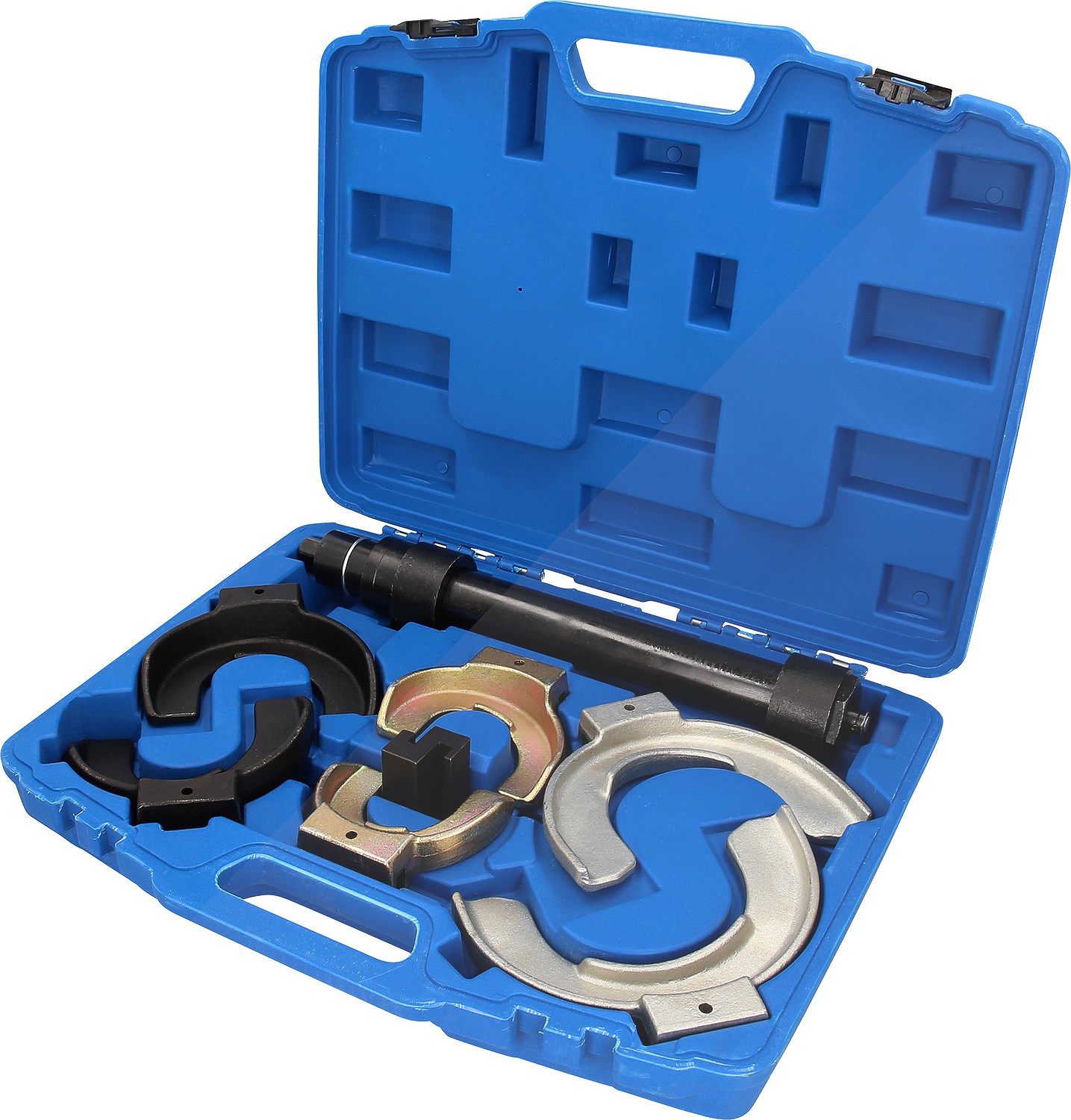 Brilliant Tools Federspanner, Fahrwerksfeder Federspanner-Satz, 8-Tlg. Bt651150 - Image 4