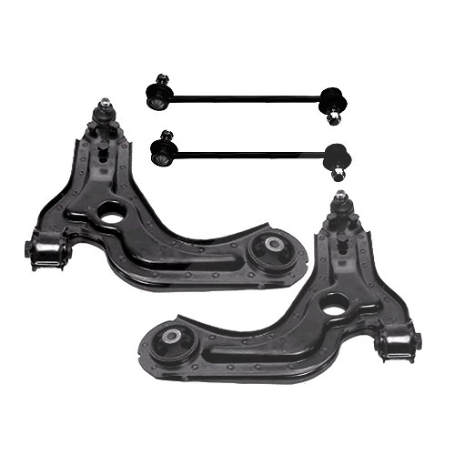 Bestprice Satz Querlenker + Koppelstangen Vorderachse [Hersteller-Nr. 10661051] für Mazda, Ford