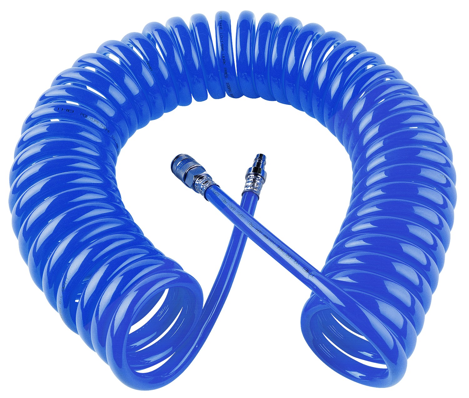 Sw Stahl Druckluft-Spiralschlauch, Innendurchmesser 10 mm, 10 m [Hersteller-Nr. 25051L]