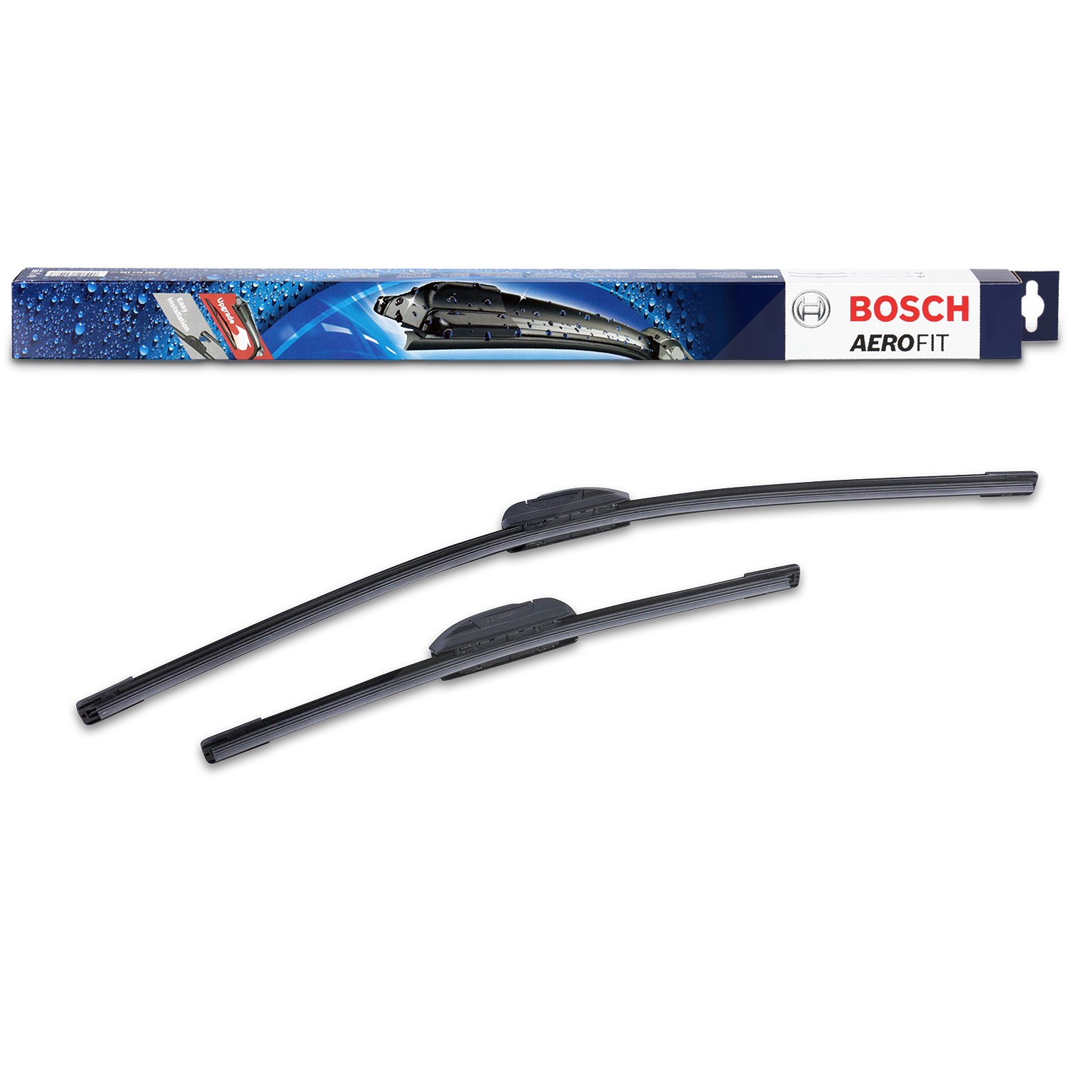 Bosch Wischerblatt Aerofit AF605 vorne [Hersteller-Nr. 3397014489] für Kia, Nissan, Toyota, Mazda, Honda, Ford, Daihatsu, Mitsubishi