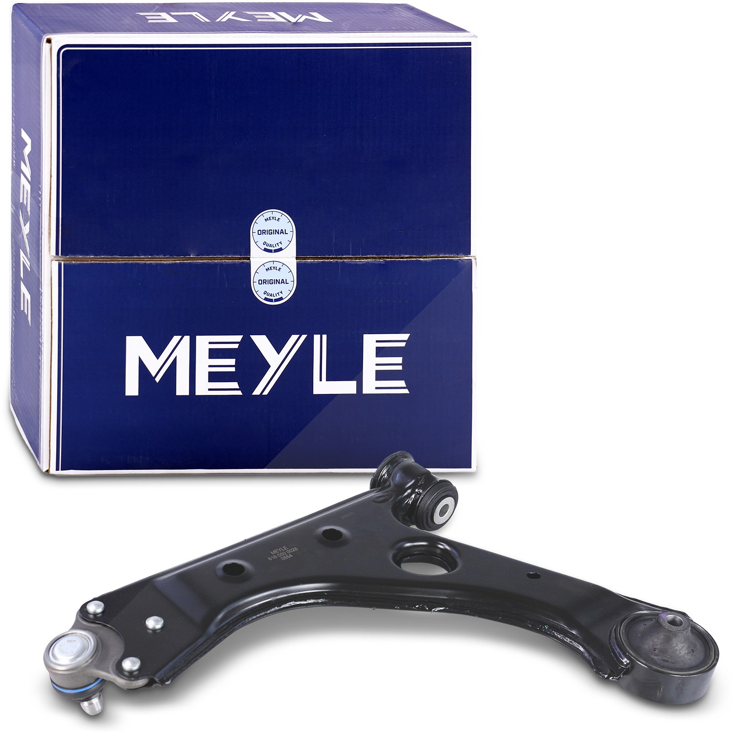 Meyle Querlenker mit Traggelenk vorne rechts [Hersteller-Nr. 6160500028] für Peugeot, Abarth, Fiat, Vauxhall, Opel, Citroën, Alfa Romeo