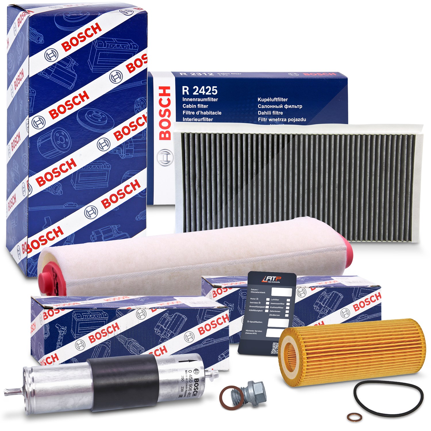 Bosch Inspektionspaket Filtersatz SET B [Hersteller-Nr. 10493508] für BMW