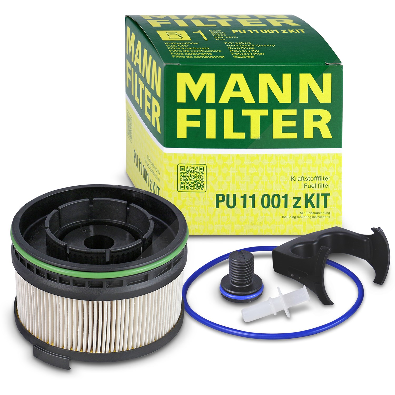 Mann-filter Kraftstofffilter [Hersteller-Nr. PU11001ZKIT] für Mercedes-Benz