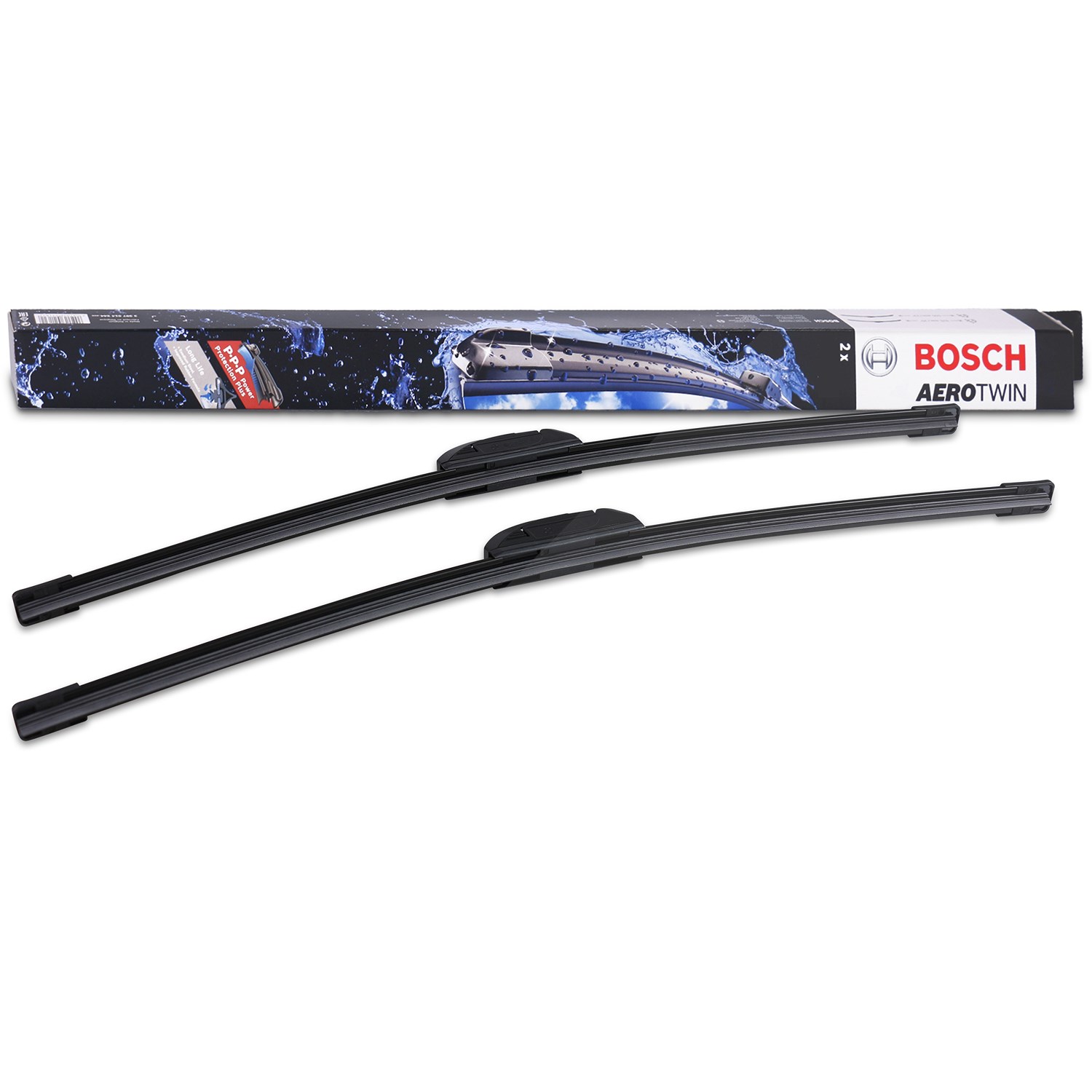 Bosch Wischerblatt Aerotwin Retro Spoiler AR530S [Hersteller-Nr. 3397118903] für Chevrolet, Jaguar, Audi, VW, Toyota, Renault, Nissan, Jeep, Volvo, Ua