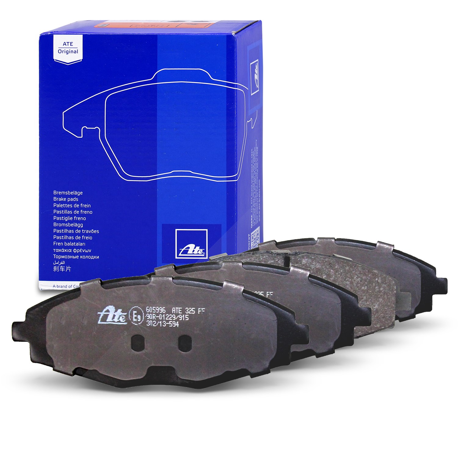 Ate Bremsbelagsatz Vorderachse [Hersteller-Nr. 13.0460-5996.2] für Chevrolet, Daewoo