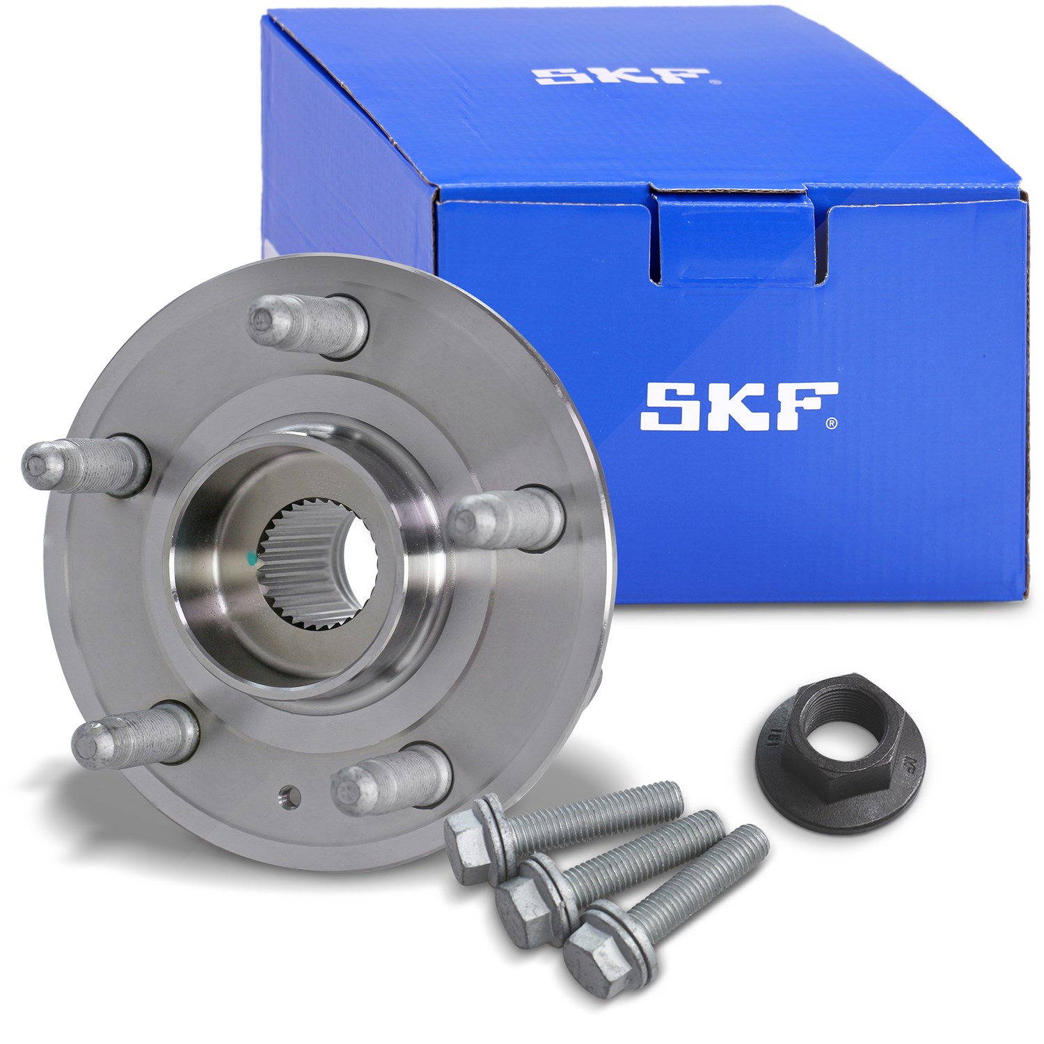 Skf Radlager mit Radnabe vorne [Hersteller-Nr. VKBA6666] für Chevrolet, Opel, Saab, Vauxhall