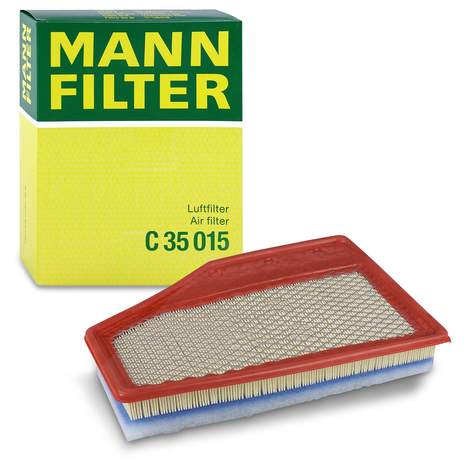 Mann-filter Luftfilter [Hersteller-Nr. C35015] für Cadillac, Vauxhall, Opel