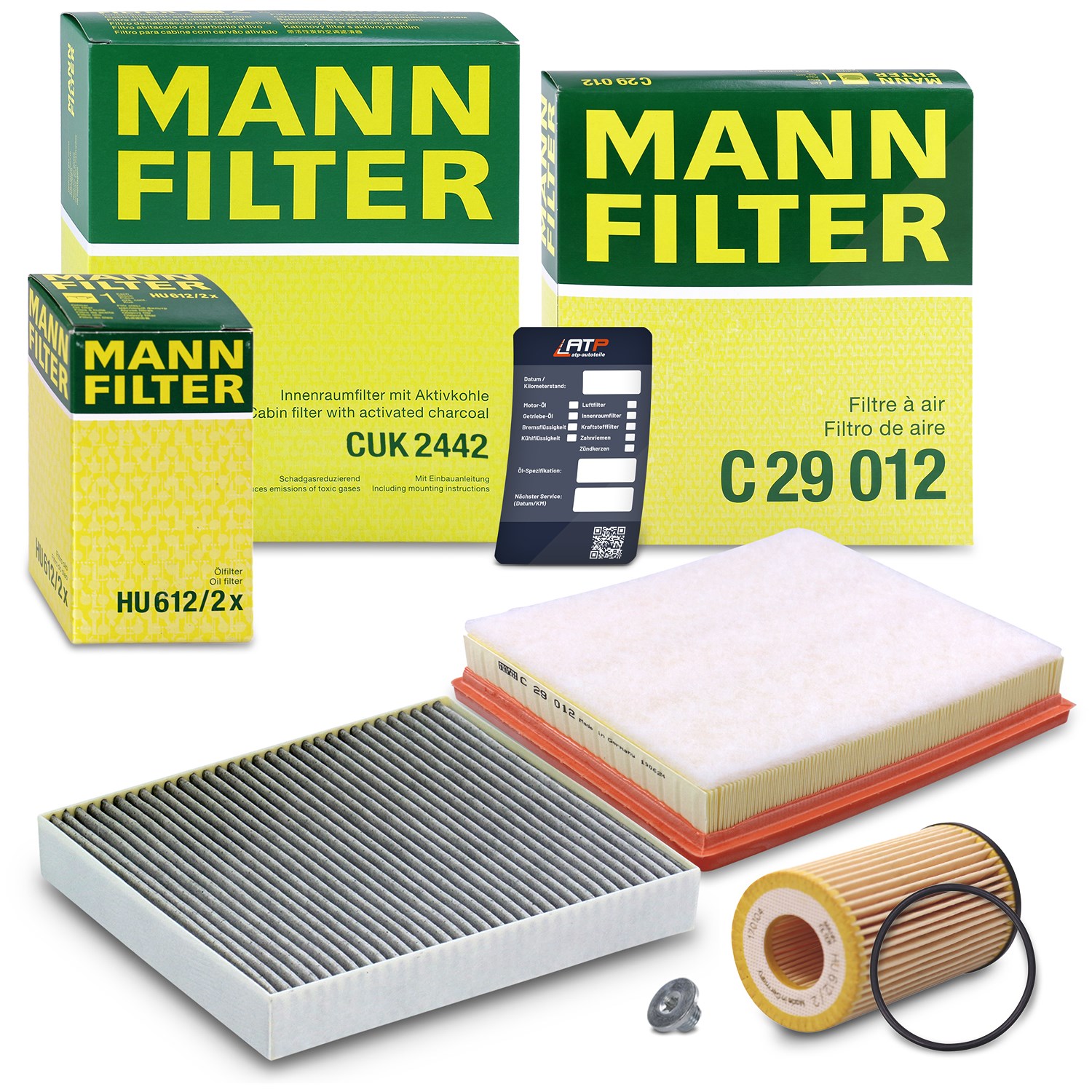 Mann-filter Inspektionspaket Filtersatz SET A [Hersteller-Nr. 10492720] für Saab, Opel