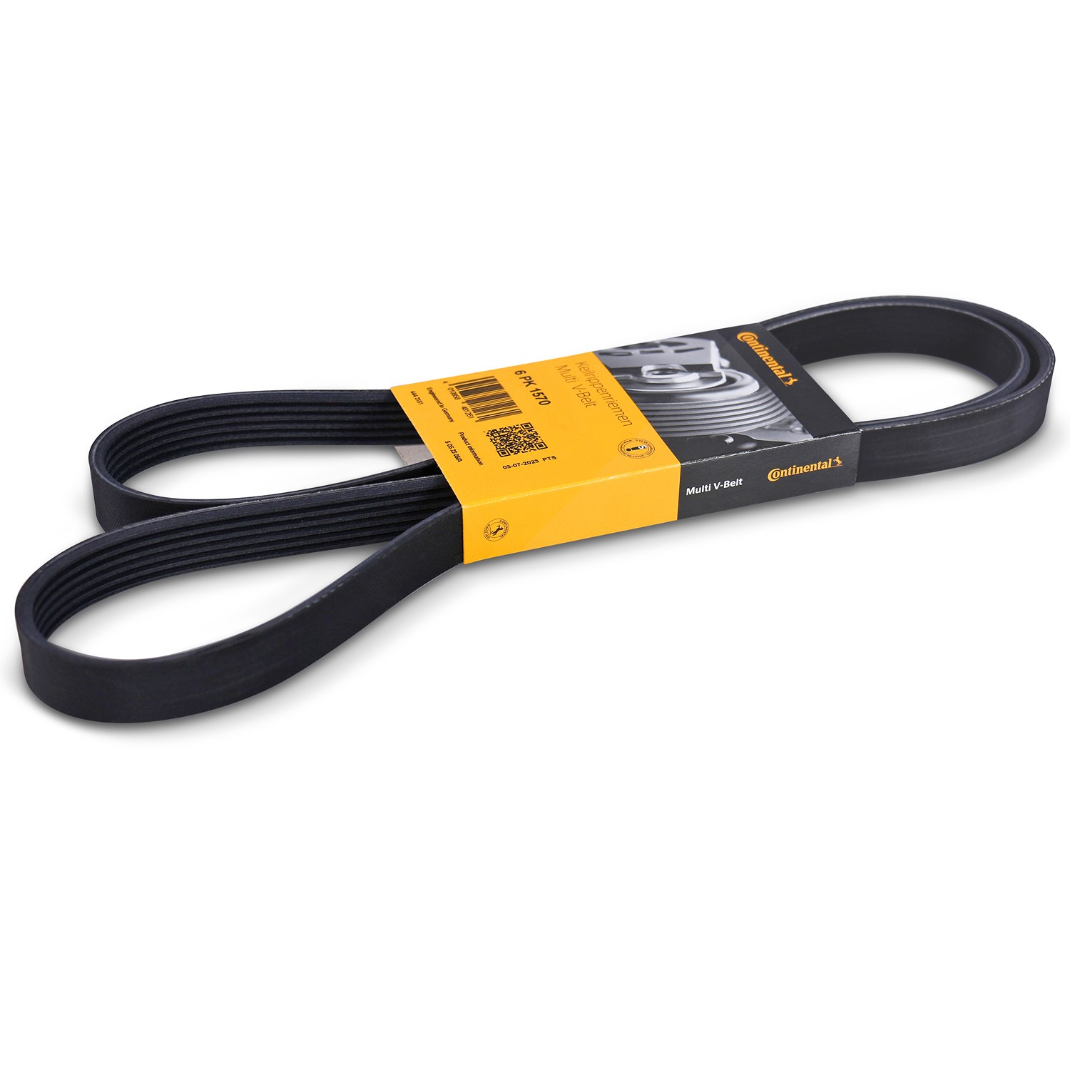 Continental Ctam Keilrippenriemen [Hersteller-Nr. 6PK1570] für Suzuki, Chrysler, BMW, Ford, Kia, Seat, Dodge, Audi