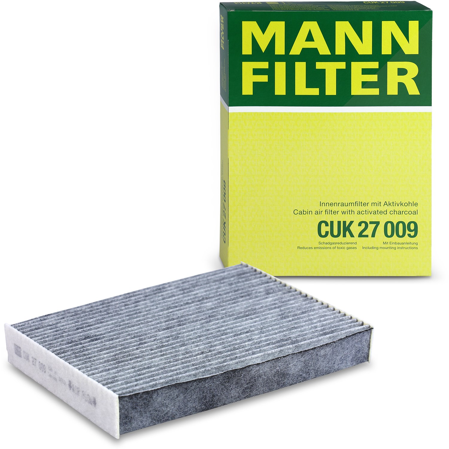 Mann-filter Filter, Innenraumluft [Hersteller-Nr. CUK27009] für Renault, Vauxhall, Nissan, Fiat, Opel