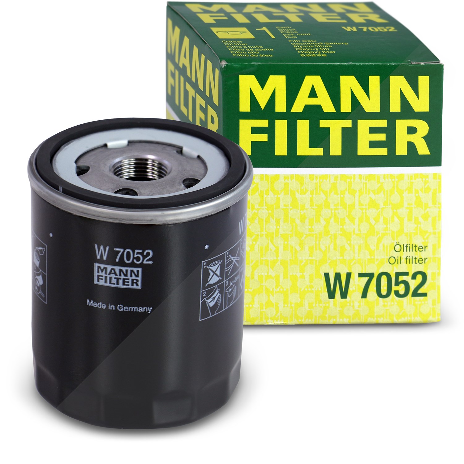 Mann-filter Ölfilter [Hersteller-Nr. W7052] für VW