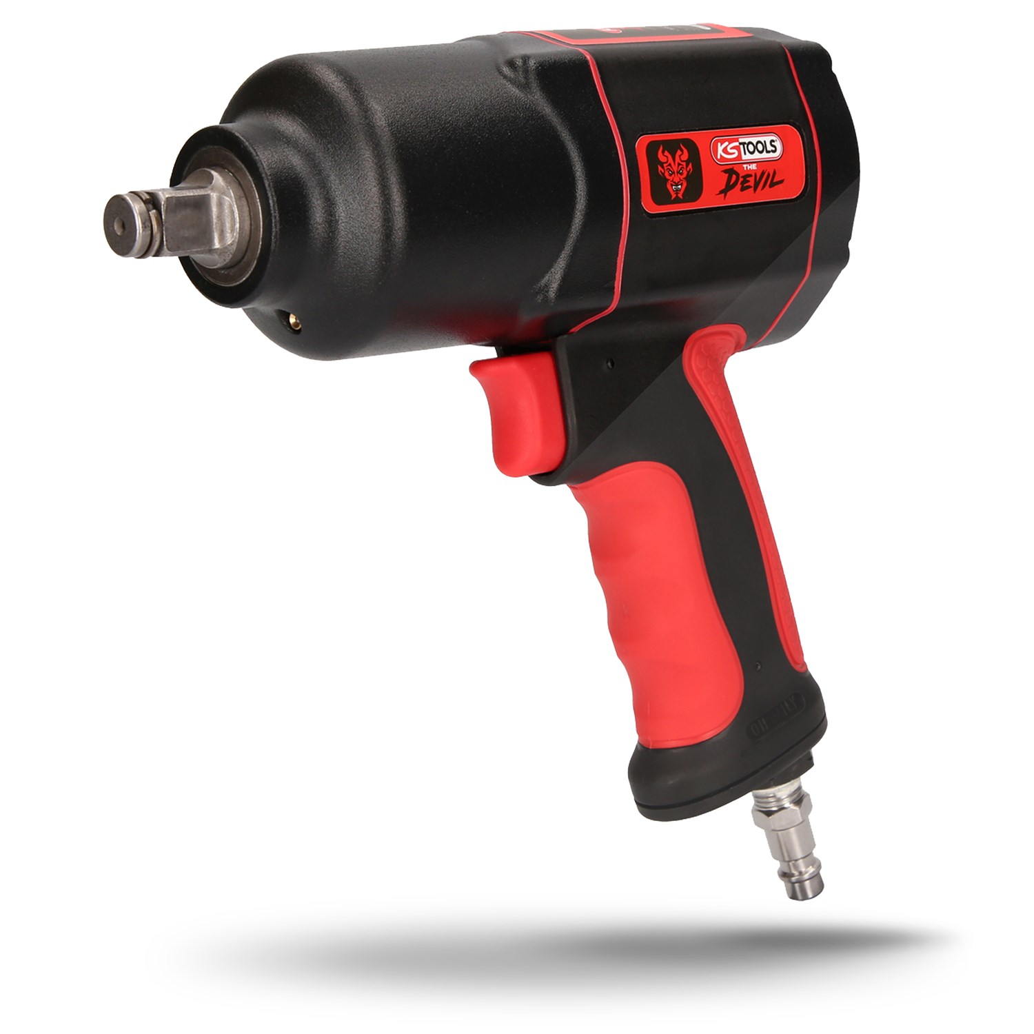 Ks Tools 1/2 THE DEVIL Hochleistungs-Druckluft-Schlagschrauber, 1600Nm [Hersteller-Nr. 515.1200]