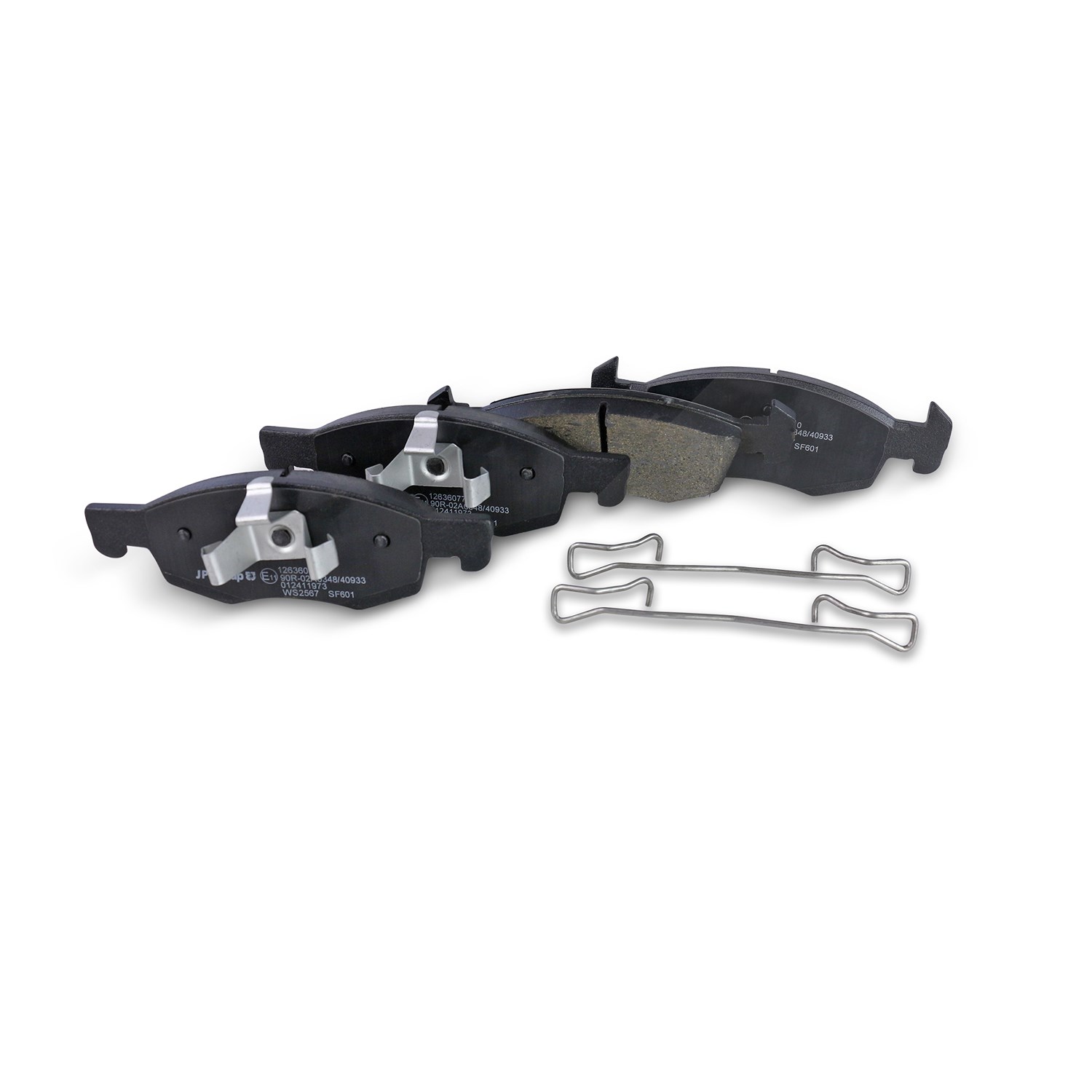 Jp Group Bremsbelagsatz, Scheibenbremse [Hersteller-Nr. 1263607710] für Vauxhall, Opel