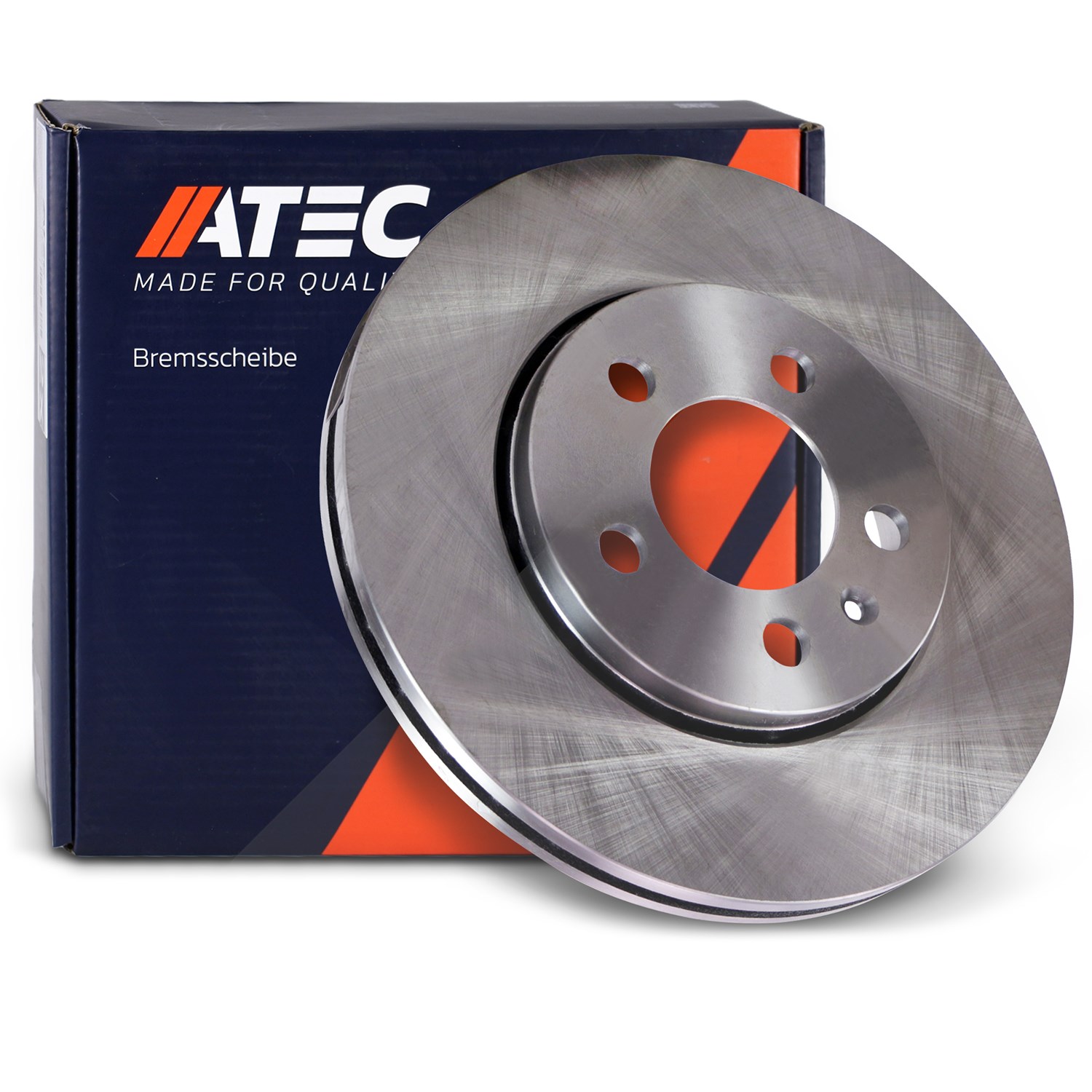 Atec Bremsscheibe Vorderachse Belüftet [Hersteller-Nr. 10600317] für Audi, VW, Seat, Skoda