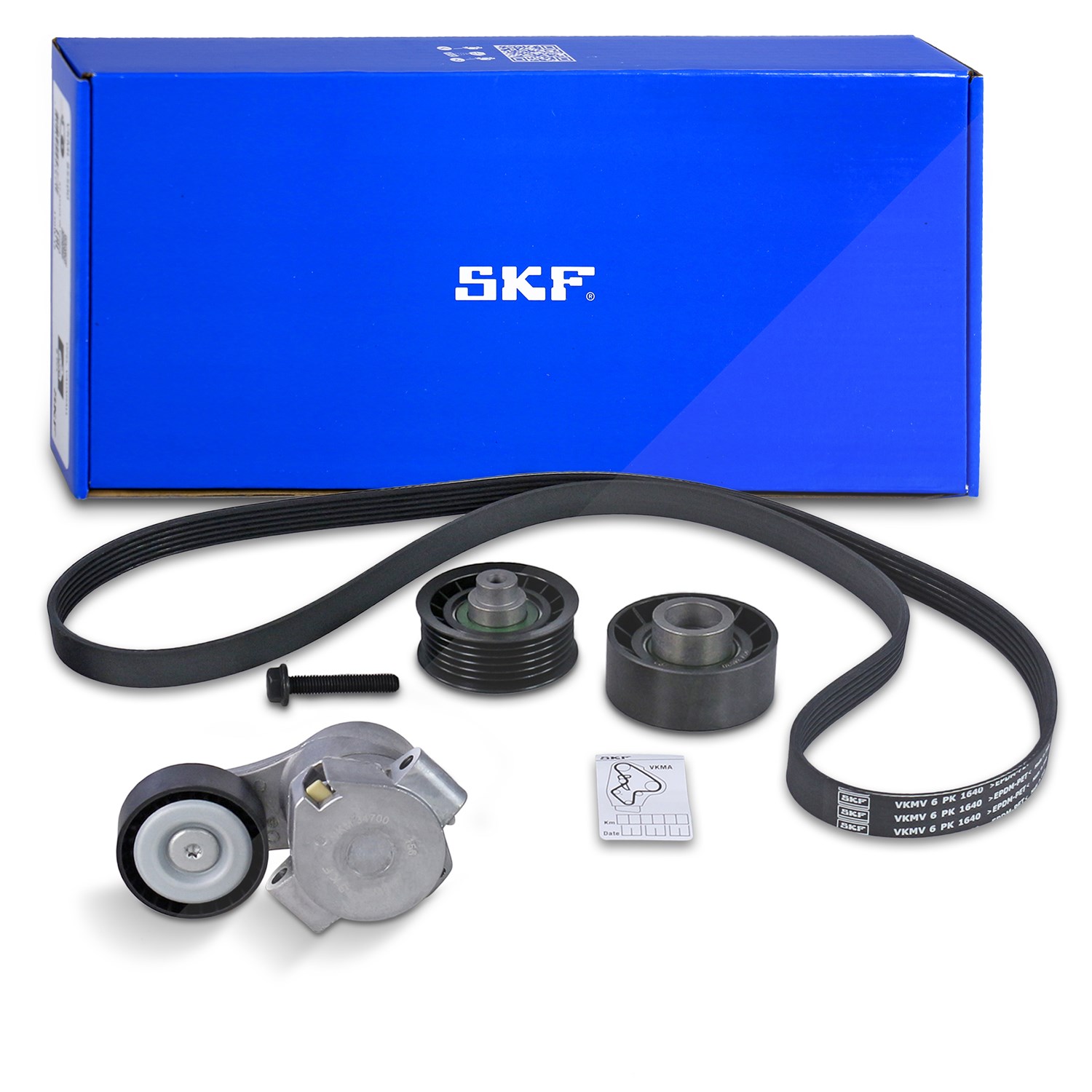 Skf Keilrippenriemensatz [Hersteller-Nr. VKMA34708] für Citroën, Peugeot, Ford