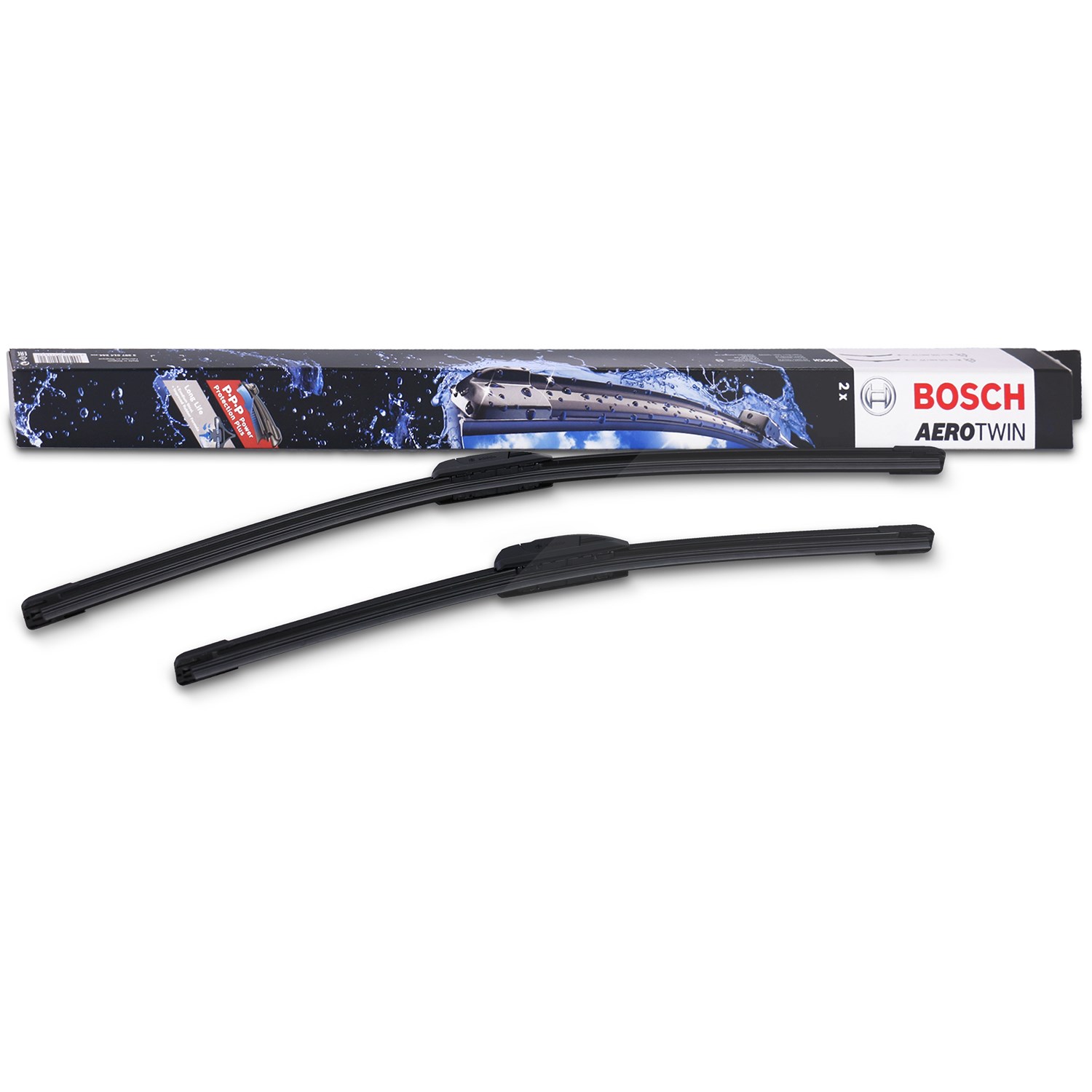 Bosch Wischerblatt Aerotwin Retrofit ­AR291S vorne [Hersteller-Nr. 3397007995] für Chevrolet, Renault