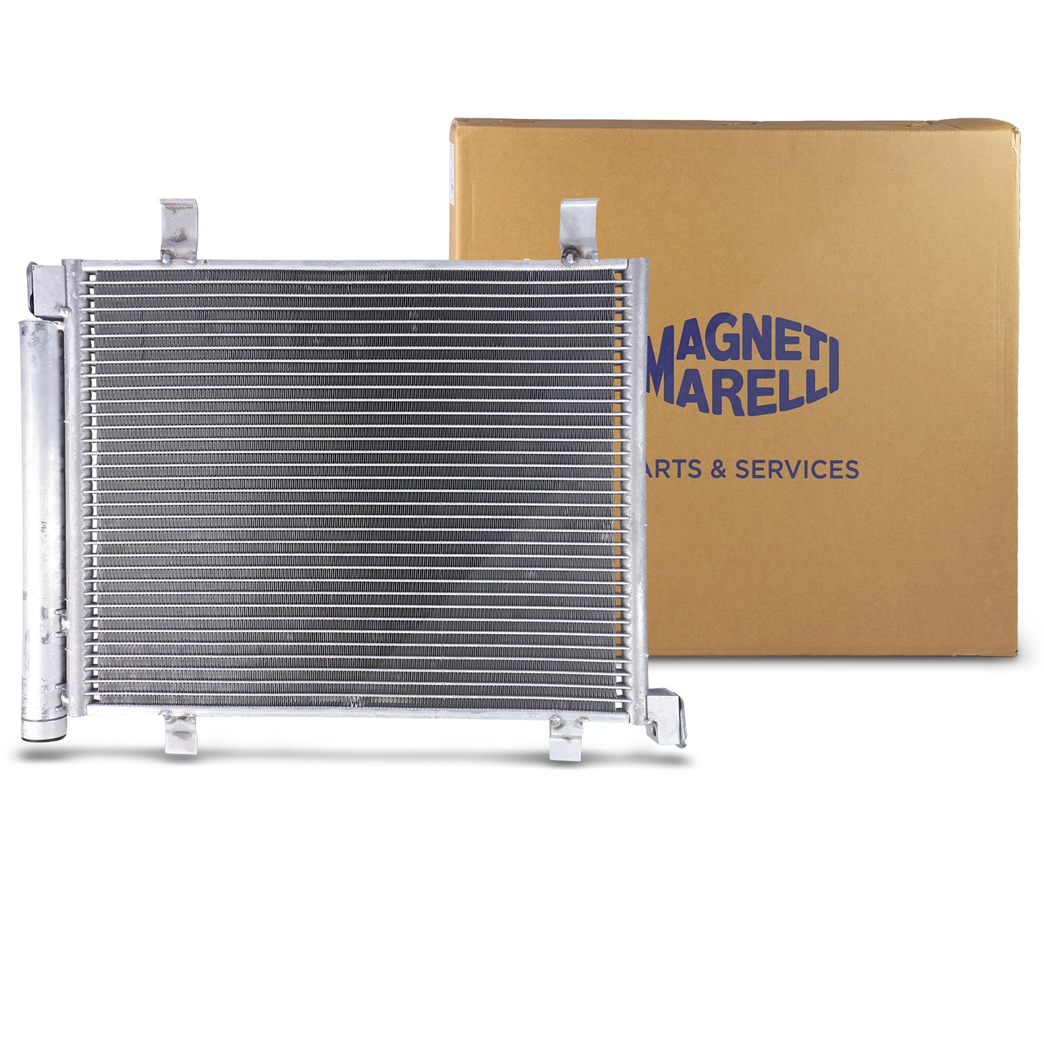 Magneti Marelli Kondensator, Klimaanlage [Hersteller-Nr. 350203836000] für VW, Seat, Skoda