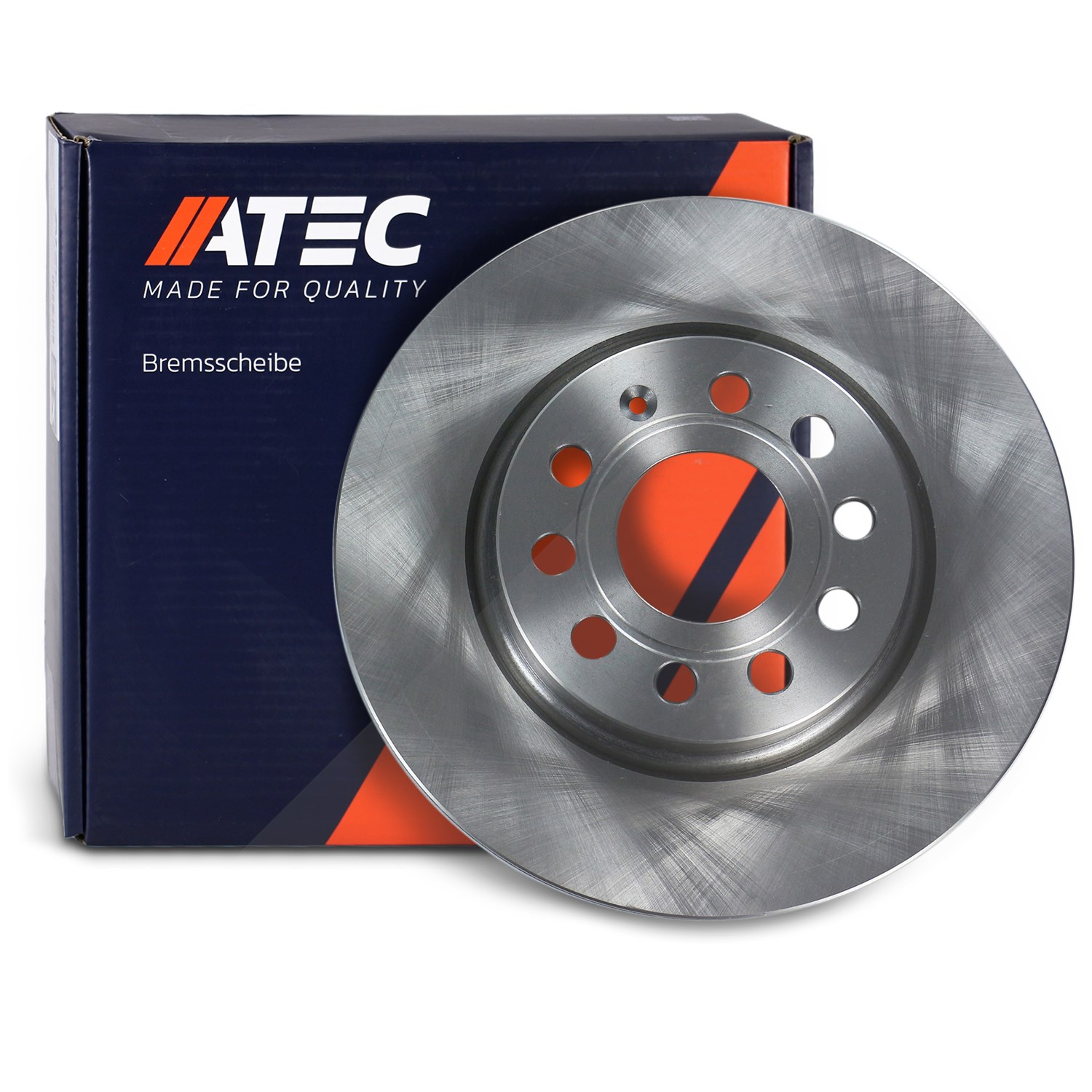Atec Bremsscheibe Vorderachse Belüftet [Hersteller-Nr. 10600459] für VW, Skoda, Audi, Seat