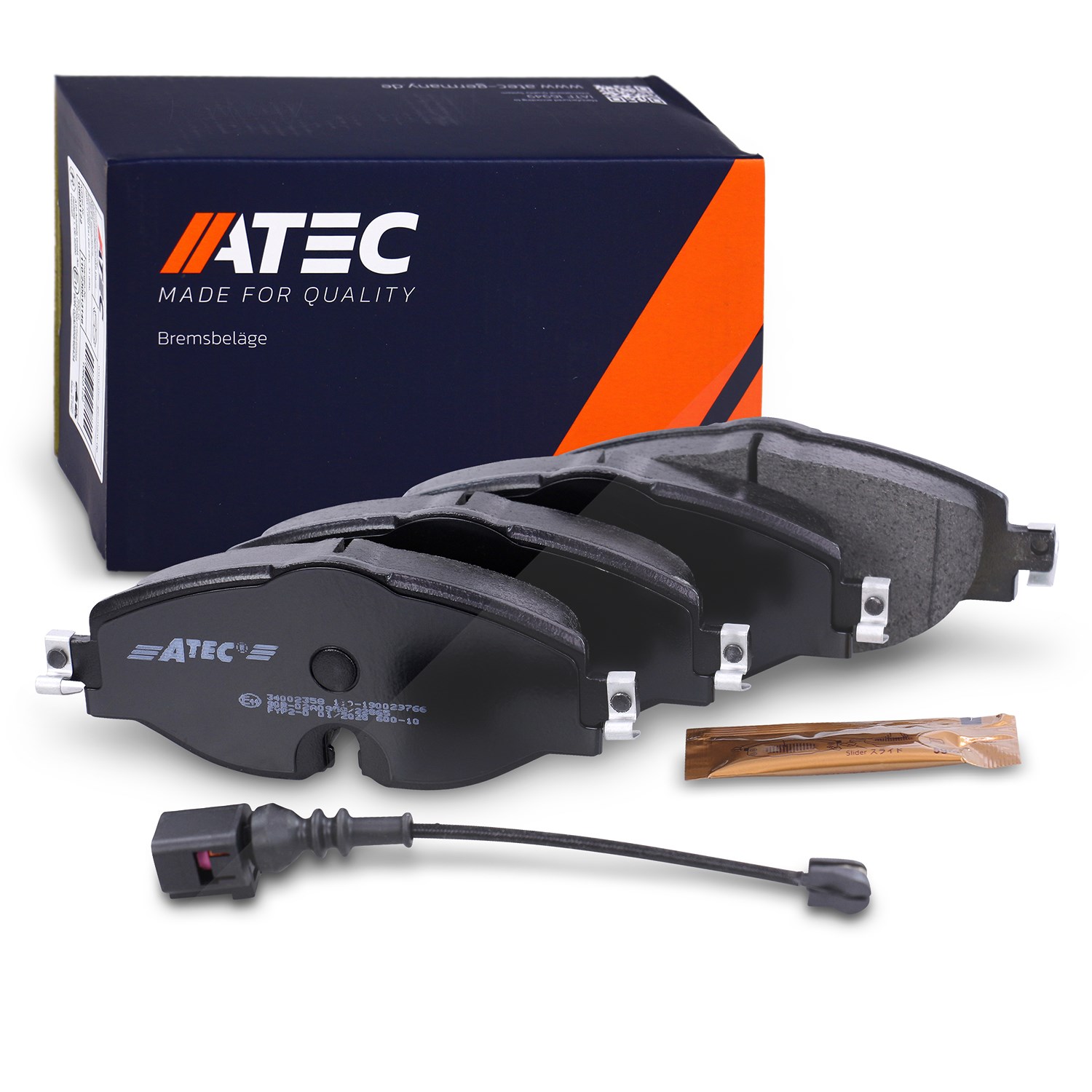 Atec Bremsbeläge vorne (Satz) [Hersteller-Nr. 34002358] für Cupra, VW, Audi, Seat, Skoda