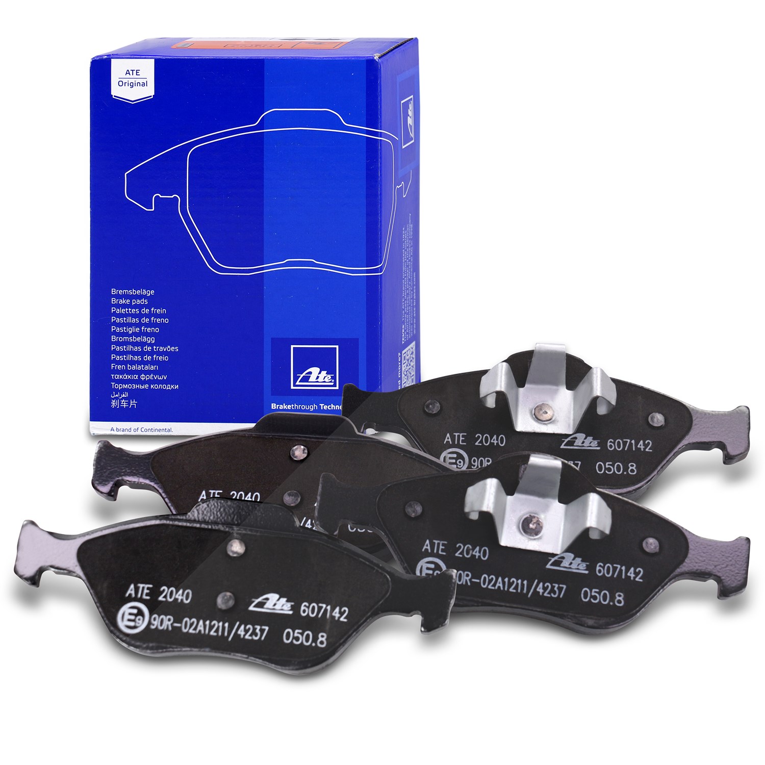 Ate Bremsbelagsatz vorne [Hersteller-Nr. 13.0460-7142.2] für Ford, Mazda, Toyota