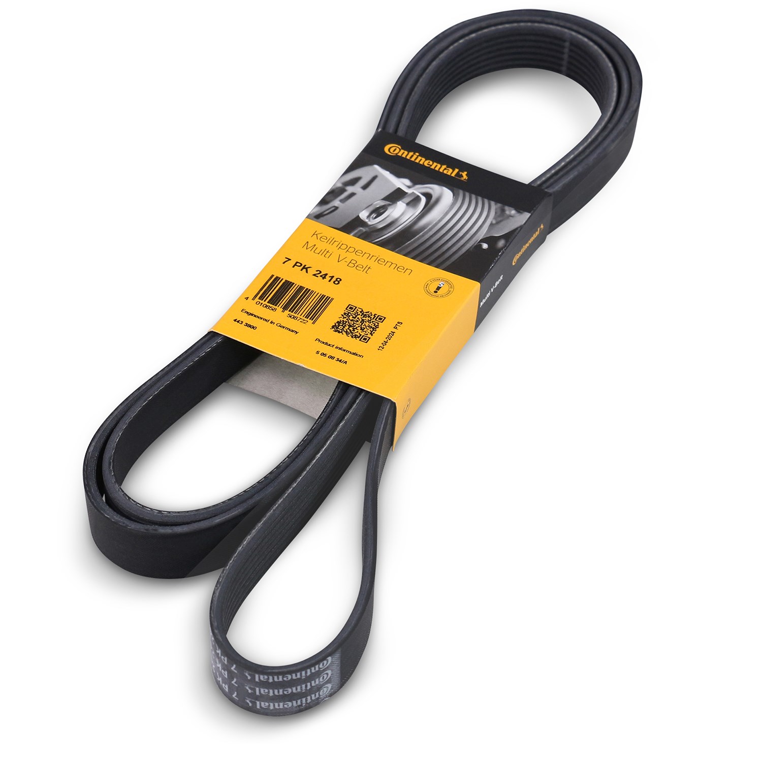 Continental Ctam Keilrippenriemen [Hersteller-Nr. 7PK2418] für Mercedes-Benz, Mitsubishi