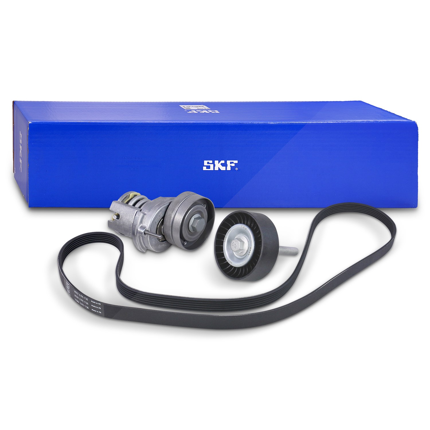 Skf Keilrippenriemensatz [Hersteller-Nr. VKMA31047] für Seat, Skoda, Audi, VW