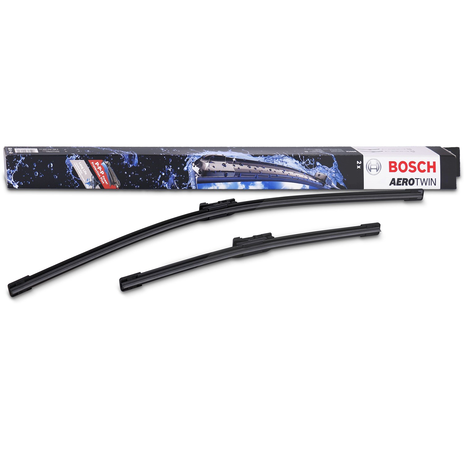 Bosch Wischerblatt Aerotwin Spoiler A432S [Hersteller-Nr. 3397007432] für Fiat, Ford