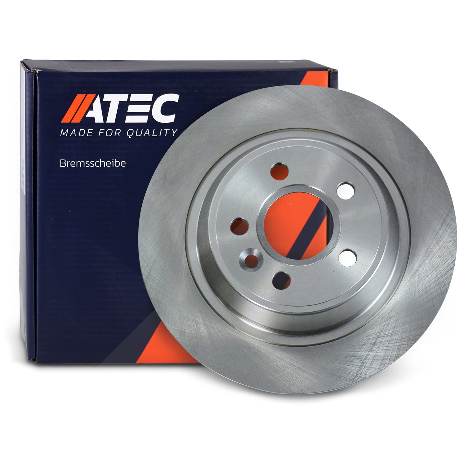 Atec Bremsscheibe Hinterachse Voll [Hersteller-Nr. 10602524] für Land Rover, Ford