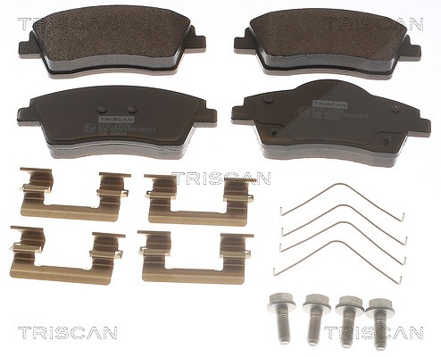 Triscan Bremsbelagsatz, Scheibenbremse 8110 27030 Für Volvo - Bild 4