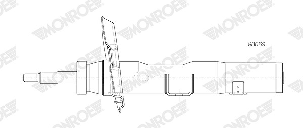 Monroe Stoßdämpfer G8669 Für Mercedes - Bild 4