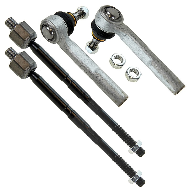 Bestprice 2x Spurstange + Spurstangenköpfe [Hersteller-Nr. 10661853] für Vauxhall, Opel