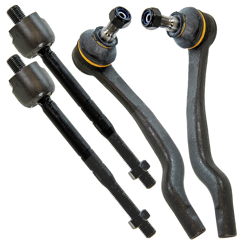 Bestprice 2x Spurstange + Spurstangeköpfe [Hersteller-Nr. 10661869] für Mercedes-Benz