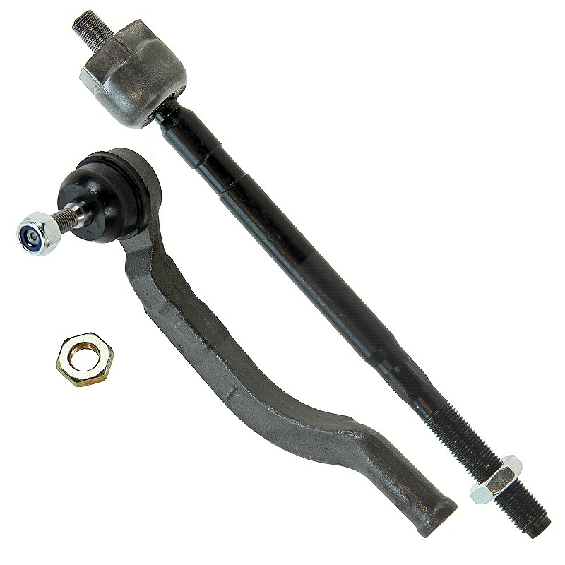 Bestprice 1x Spurstange + Spurstangenkopf vorne rechts [Hersteller-Nr. 10661929] für Opel, Nissan, Vauxhall, Renault