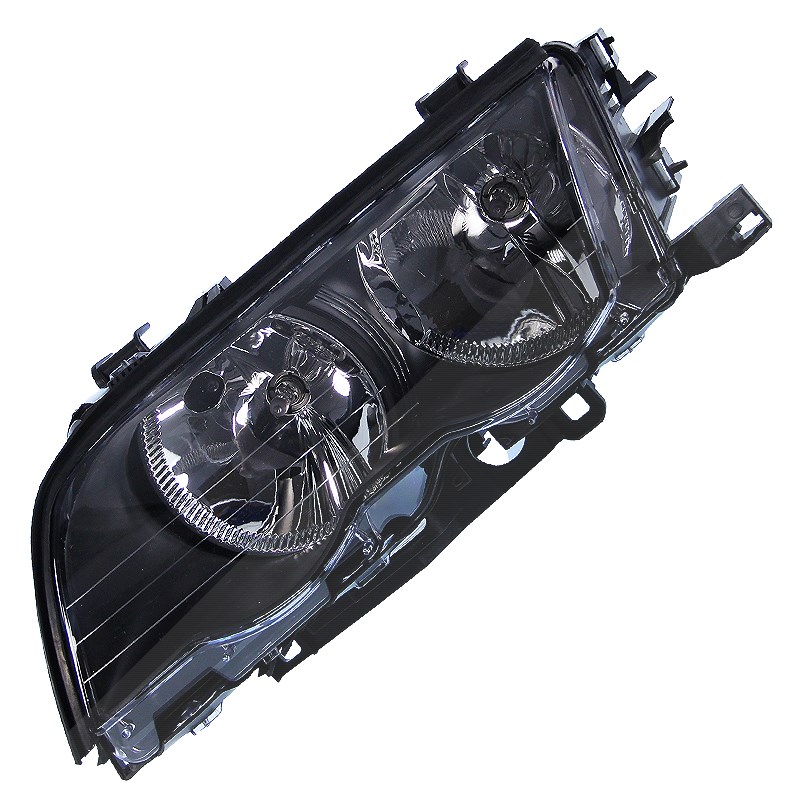 Bestprice Scheinwerfer H7/H7 schwarz mit Stellmotor [Hersteller-Nr. 31478773] für BMW
