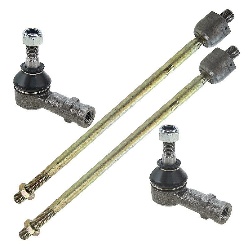 Bestprice 2x Spurstange + Spurstangenköpfe [Hersteller-Nr. 10661956] für Saab, Opel