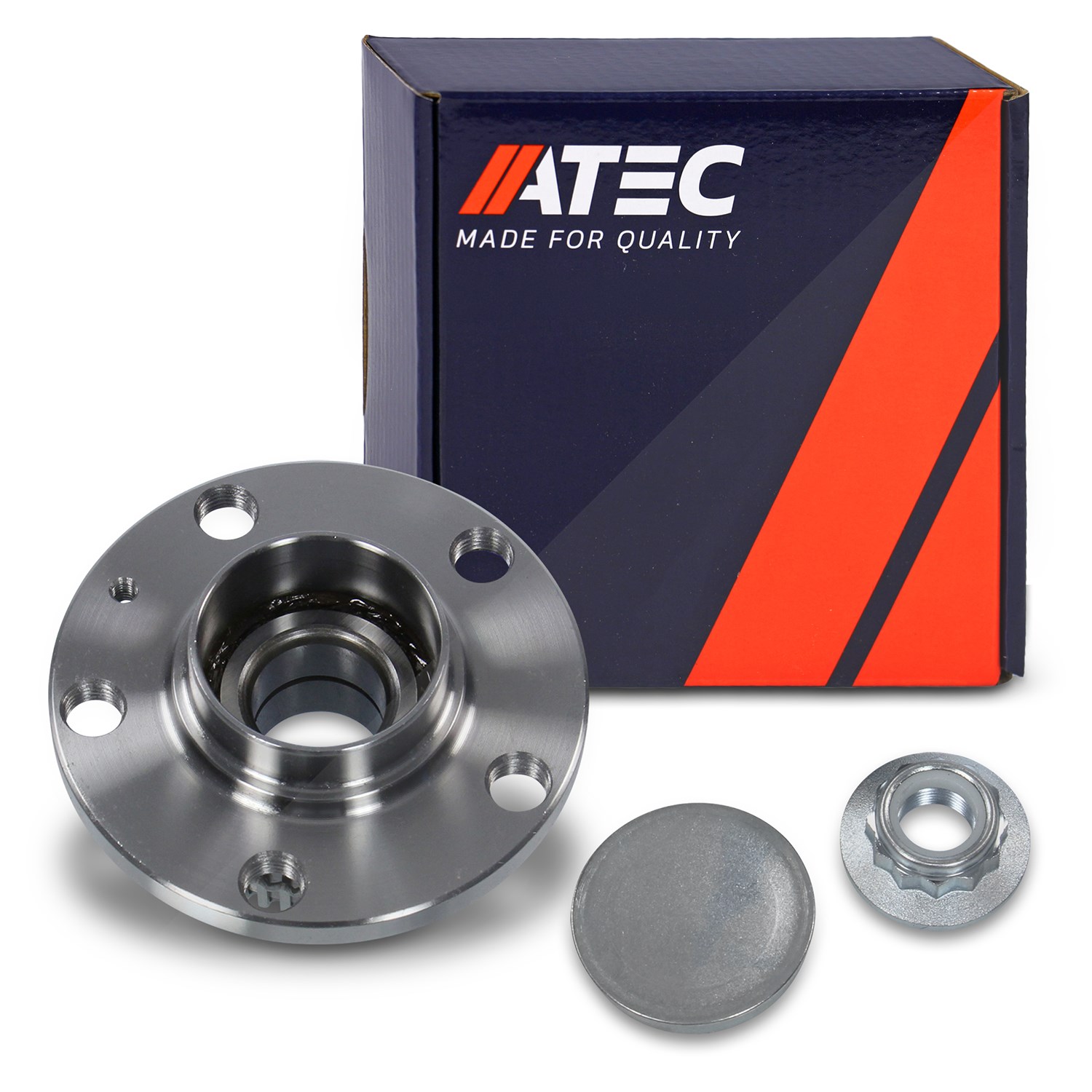 Atec Radnabe Hinterachse [Hersteller-Nr. 10660706] für Skoda, Audi, Seat, VW