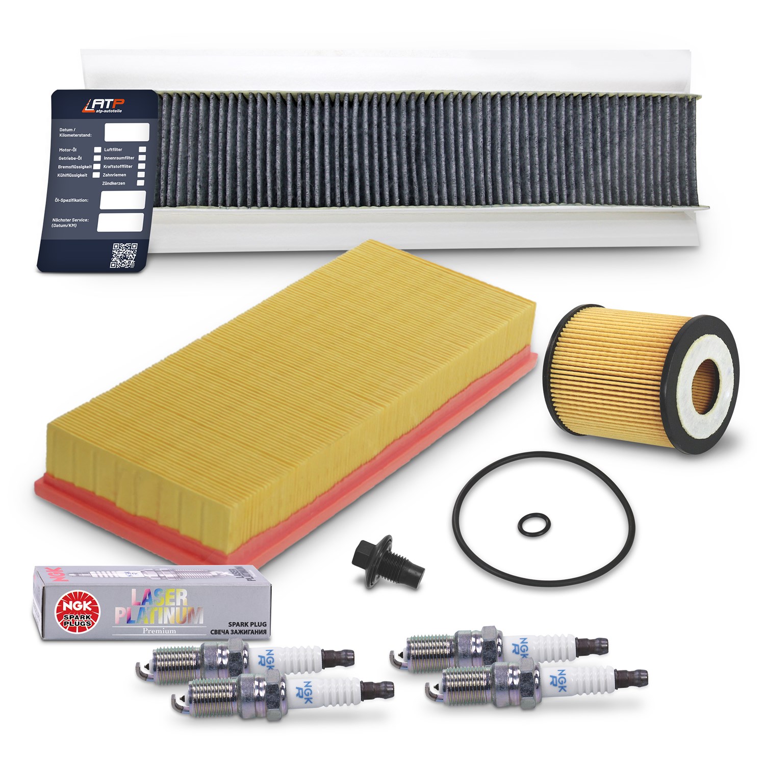 Bestprice Inspektionspaket Filtersatz SET C [Hersteller-Nr. 10694598] für Ford