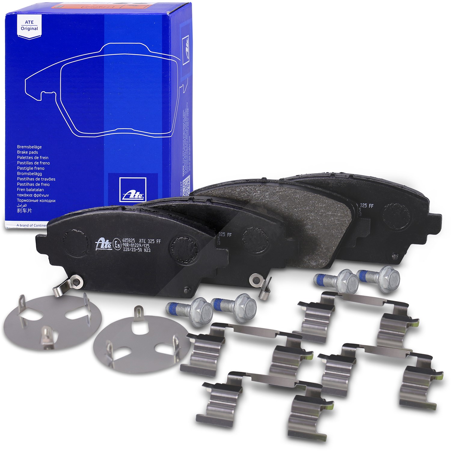 Ate Bremsbelagsatz vorne [Hersteller-Nr. 13.0460-5825.2] für Mg, Nissan, Honda