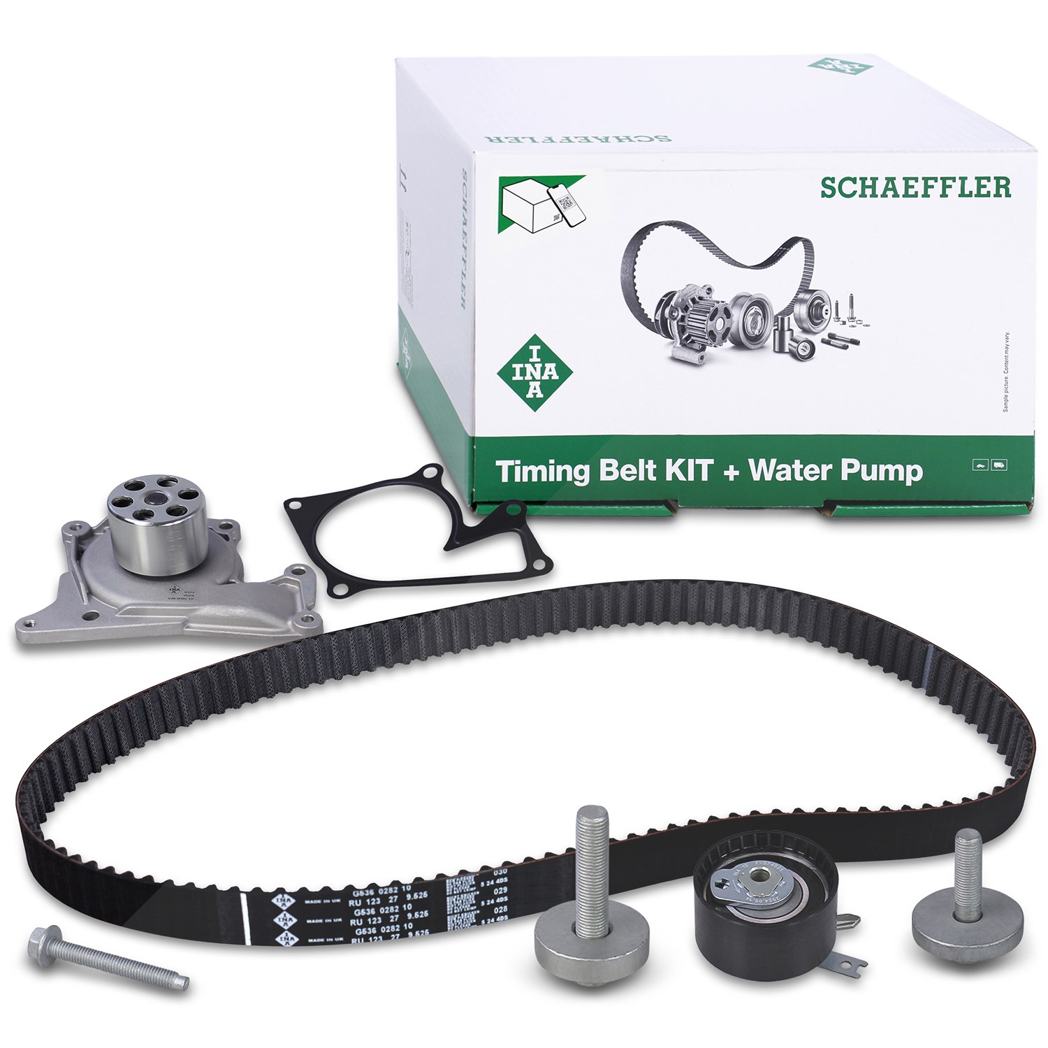 Schaeffler Ina Wasserpumpe + Zahnriemensatz [Hersteller-Nr. 530019732] für Renault, Nissan, Dacia