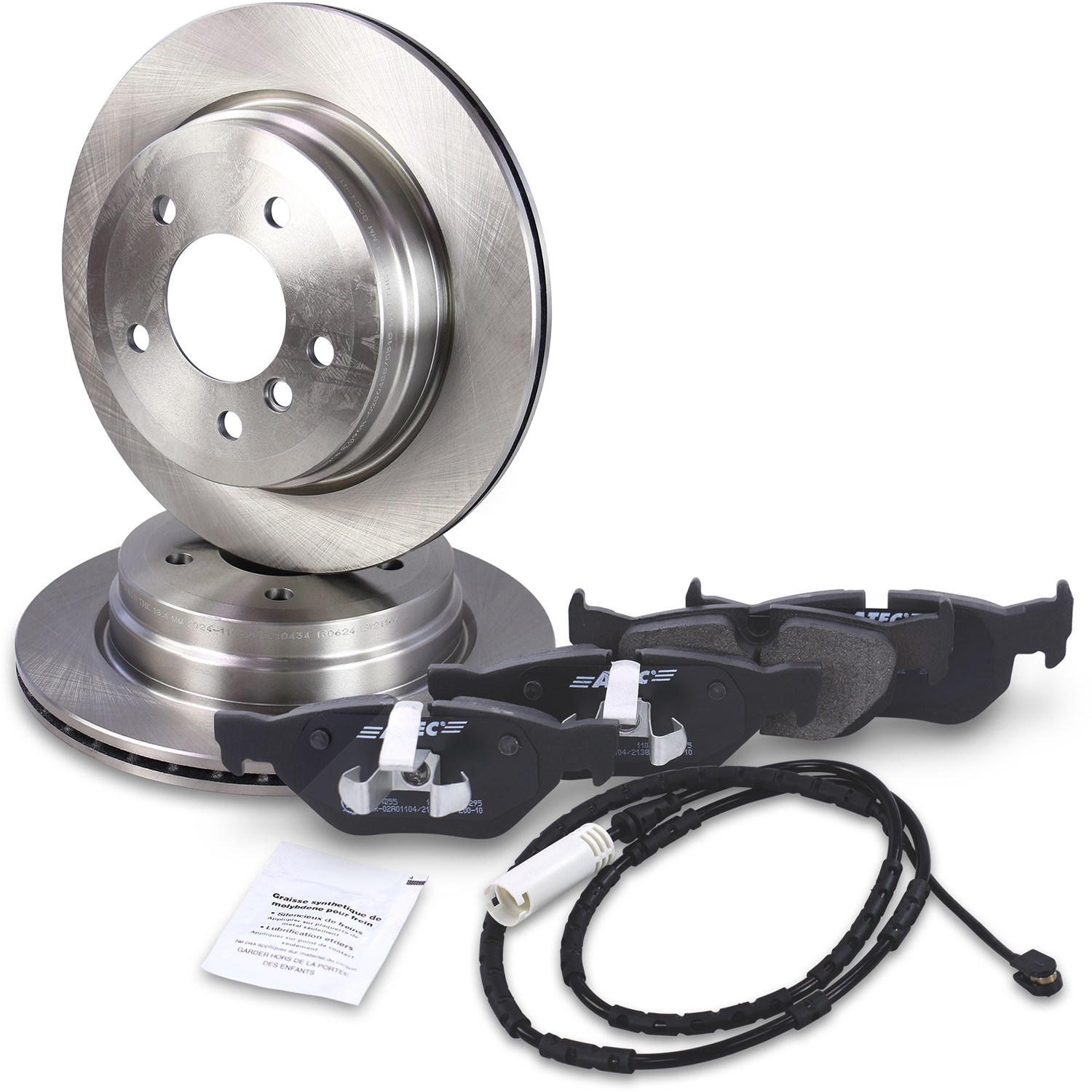 Bestprice Bremsscheiben + Bremsbeläge Hinterachse BELÜFTET [Hersteller-Nr. 10604153] für BMW