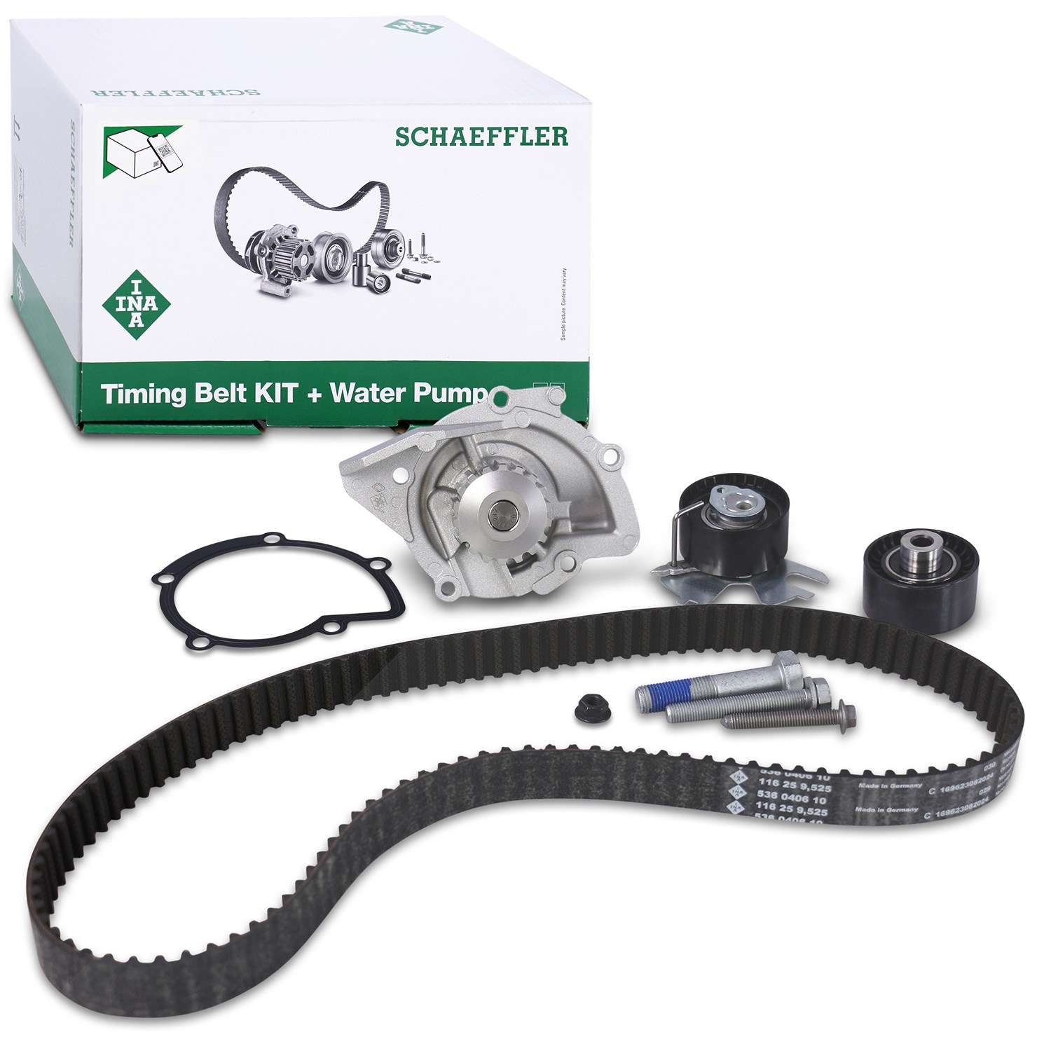 Schaeffler Ina Wasserpumpe + Zahnriemensatz [Hersteller-Nr. 530055831] für Peugeot, Toyota, Fiat, Citroën, Ds, Ford
