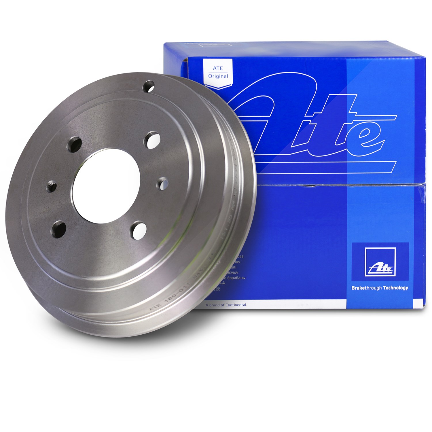 Ate Bremstrommel Hinterachse [Hersteller-Nr. 24.0218-0011.1] für Ford, Fiat, Lancia