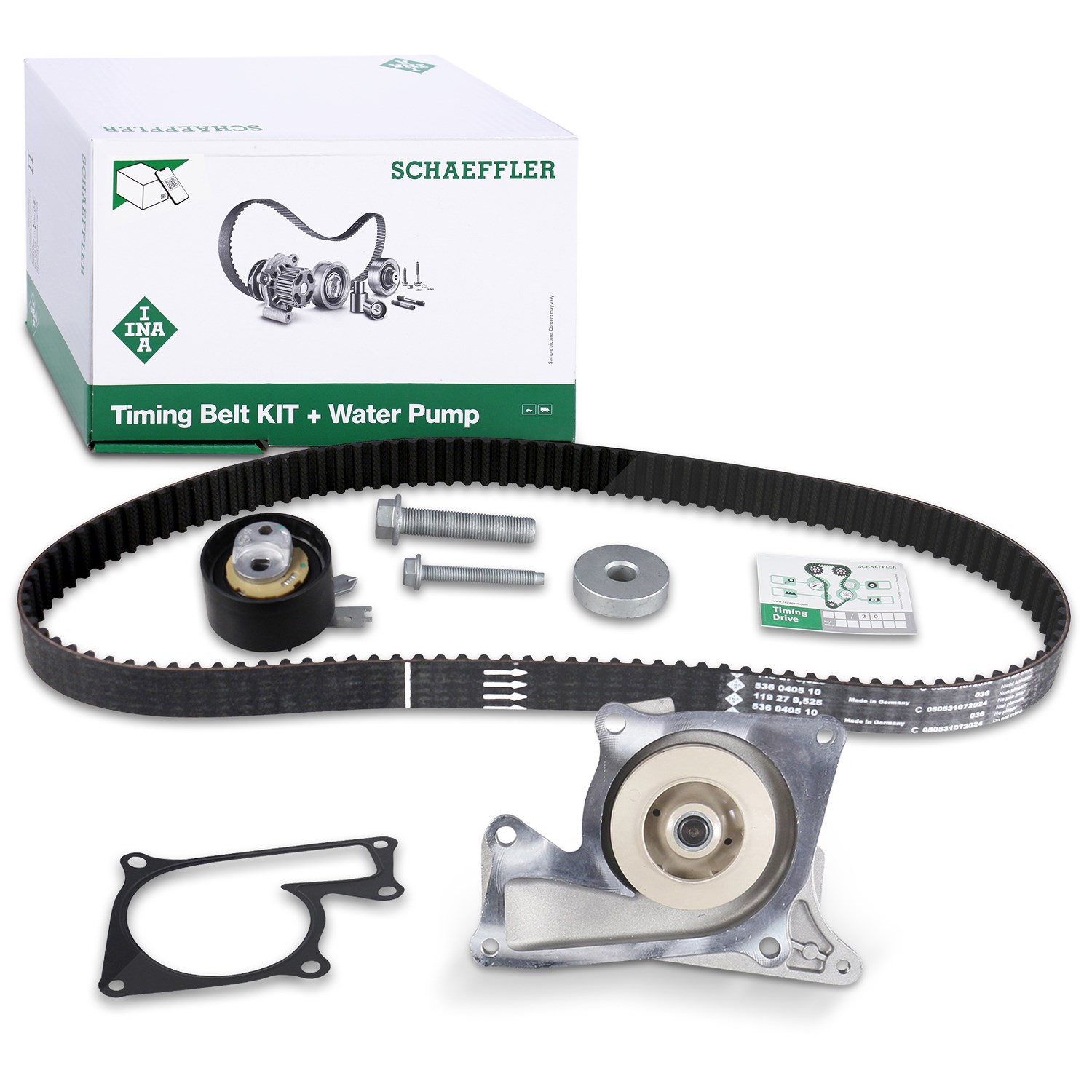 Schaeffler Ina Wasserpumpe + Zahnriemensatz [Hersteller-Nr. 530060730] für Mercedes-Benz, Infiniti, Nissan, Renault, Dacia