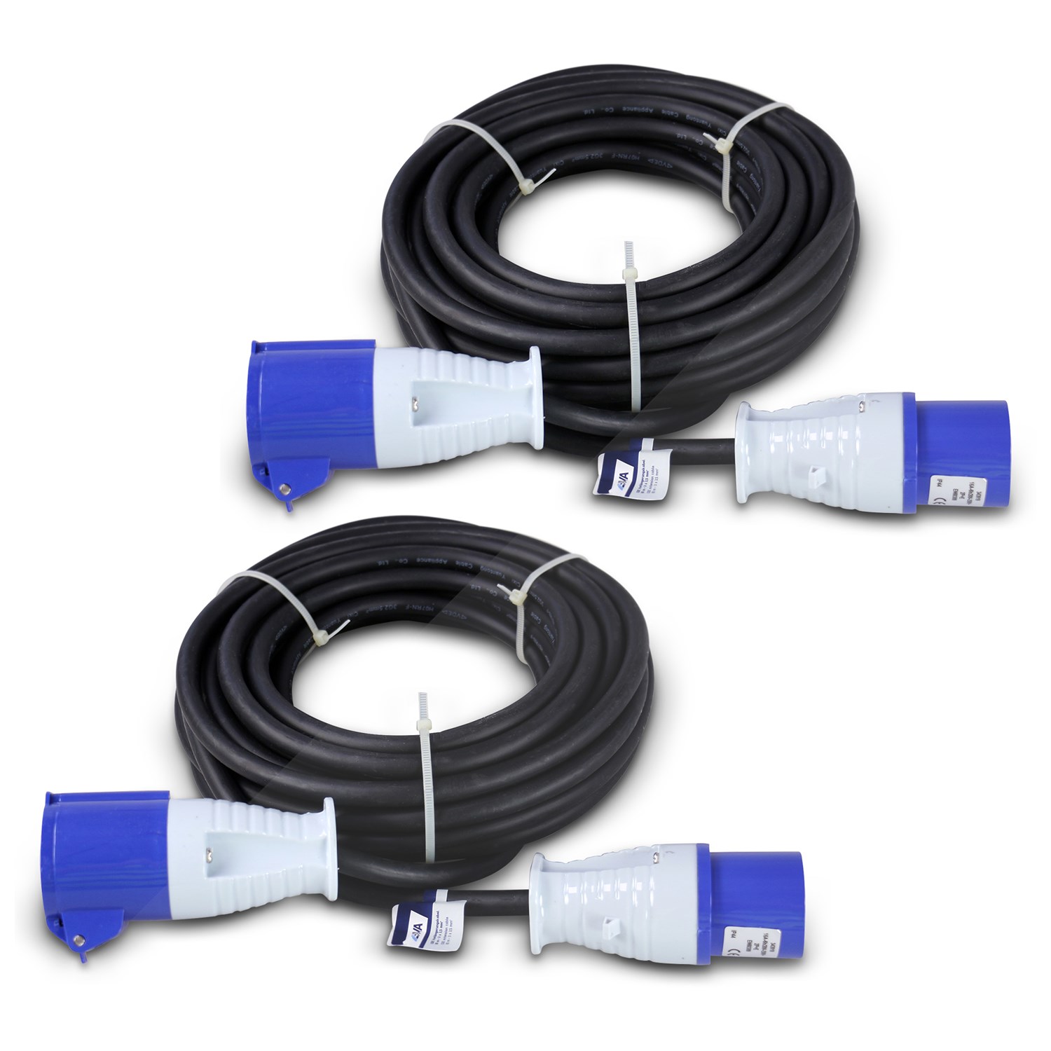 Enva 2x CEE Verlängerungskabel - 10 m - 3 x 2,5 mm² [Hersteller-Nr. 41108577]