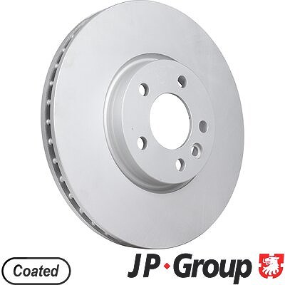 Jp Group Bremsscheibe Vorderachse Belüftet [Hersteller-Nr. 1163114500] für Bentley, VW