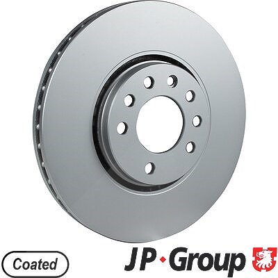 Jp Group 1x Bremsscheibe [Hersteller-Nr. 1263100400] für Opel, Vauxhall
