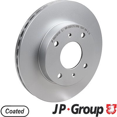 Jp Group Bremsscheibe [Hersteller-Nr. 4063100100] für Infiniti, Nissan