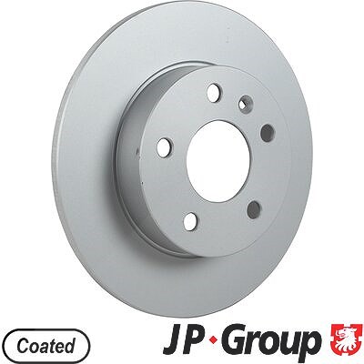 Jp Group 1x Bremsscheibe [Hersteller-Nr. 1263202500] für Vauxhall, Opel