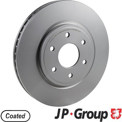 Jp Group Bremsscheibe [Hersteller-Nr. 4063101000] für Nissan